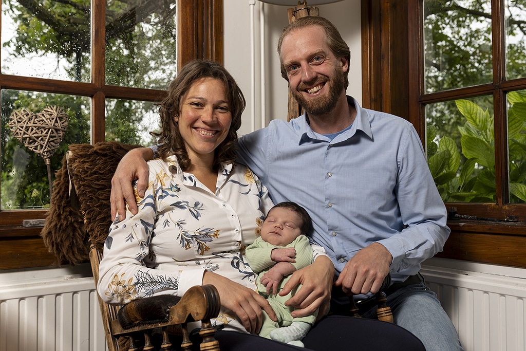 Suzanne en Chris hebben een zoon! 1 baby Bjorn