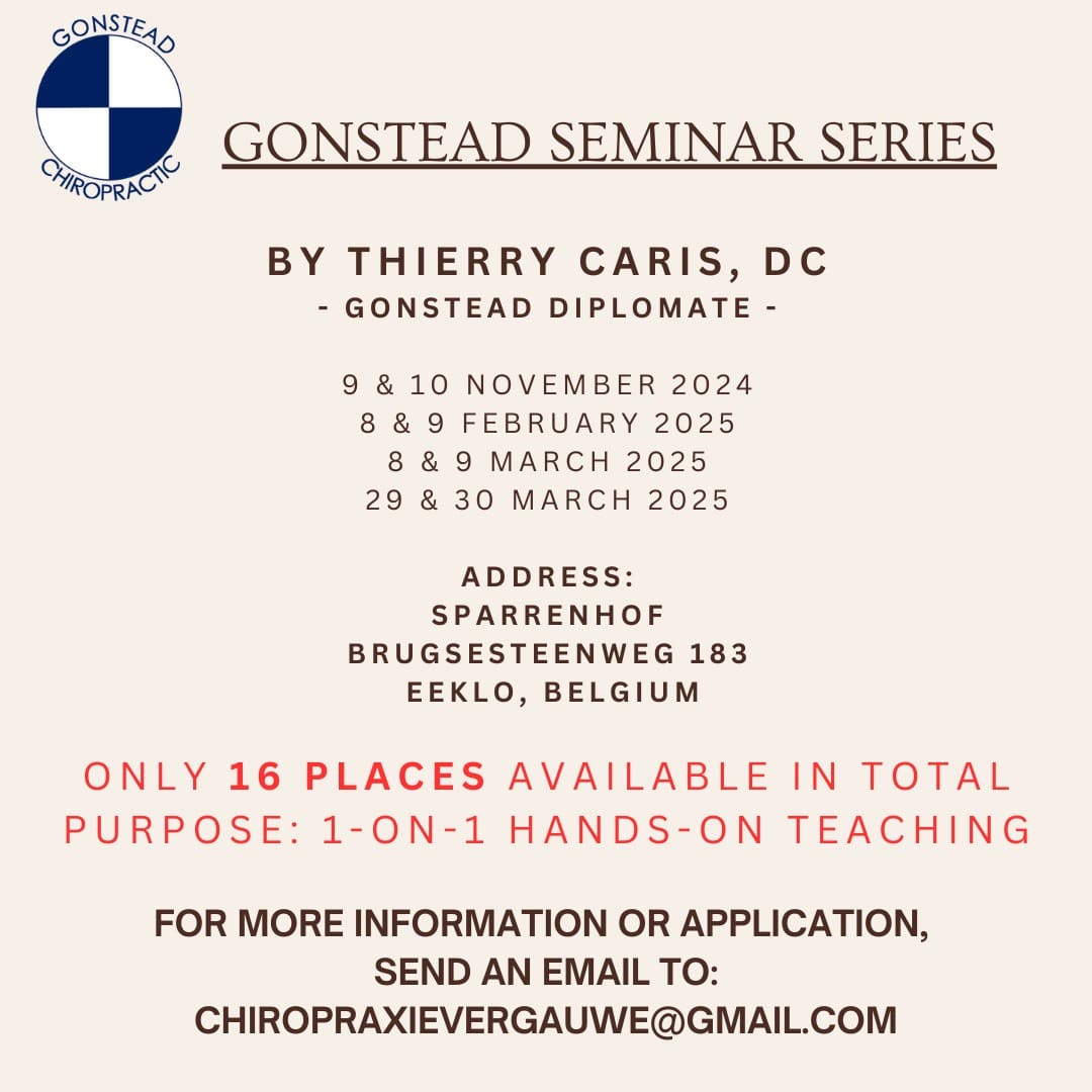 Gonstead Seminar Series 2024-2025: Word een Expert in Chiropractische Zorg 1 WhatsApp Image 2024 08 11 at 22.19.56