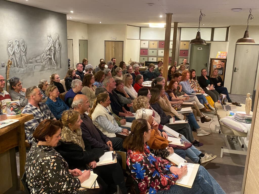 Wat was het weer een mooie en informatieve avond. 7 Lezing het spirituele immuunsysteem 05 03 26 2